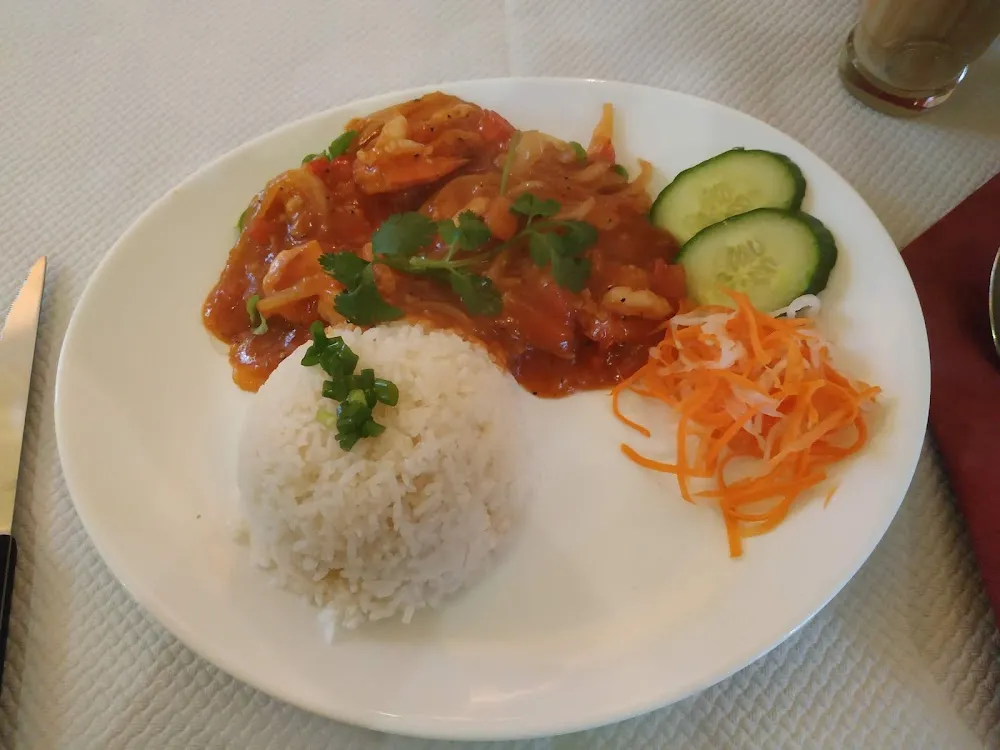 Riz Aux Crevettes Sautées